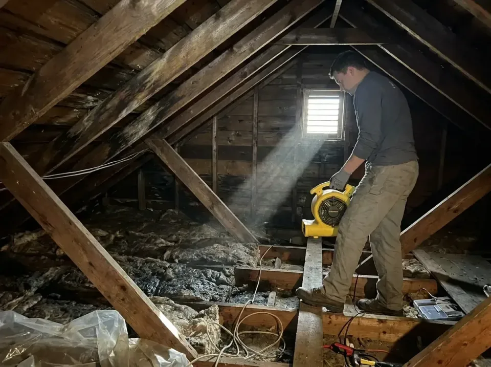 attic-water-damage-drying-proc-007 — frequently asked questions, Emergency Water Extraction & 24/7 Flood Response in Suncook…
